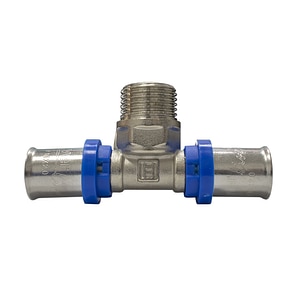 Teu sertizare, 16 mm, filet exterior1/2