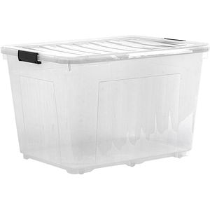 Cutie depozitare STERK PLAST Tidy, 70 x 51.5 x 45.5 cm, transparent