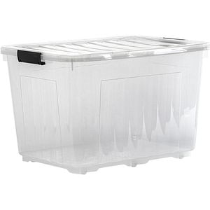 Cutie depozitare STERK PLAST Tidy, 79 x 58.5 x 51.5 cm, transparent