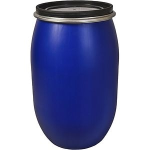 Bidon cu cerc, albastru, 60 l