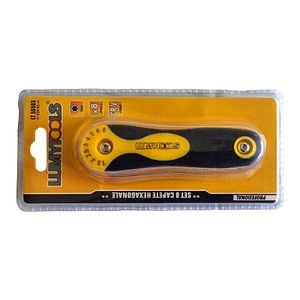 Set 8 capete hexagonale. 1.5 8 mm. cr v • LumyTools, Profi