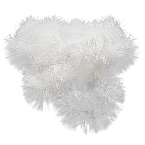 Beteala decorativa, 5 cm x 2 m, alb