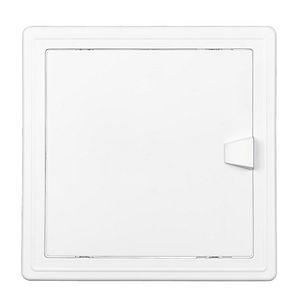 Usa de vizitare, alb, plastic, 150 x 150 mm  Te-Ma