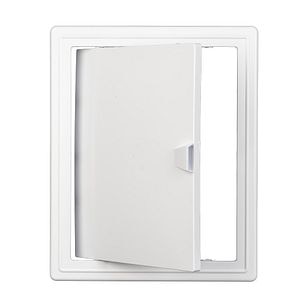 Usa de vizitare, alb, plastic, 200 x 250 mm  Te-Ma