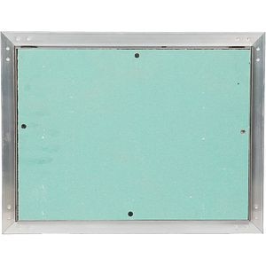 Usa de vizitare rigipsabila, 300 x 400 mm, gips si carton, alb