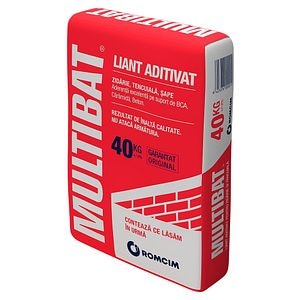 Liant aditivat, Multibat, 40 kg • ROMCIM