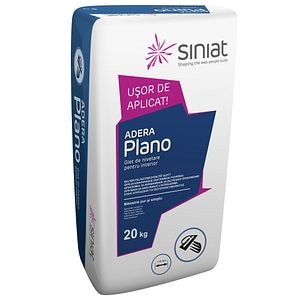 Glet de nivelare pentru interior Siniat Adera Plano, 20 kg