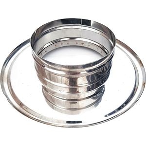Flansa ROFORTIS, 100mm, inox