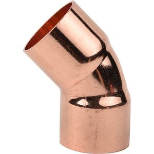 Cot cupru IBP 5041, 45 grade, 54 mm, filet interior-interior