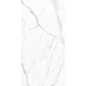 Gresie interior/exterior Global, marmura alb lucios, 60 x 120 cm, 9 mm, 1.44 m2/cutie