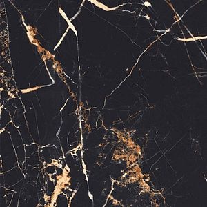 Gresie interior/exterior Veldez, marmura negru lucios, 60 x 60 cm, 9 mm, 1.44 m2/cutie