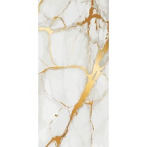 Gresie interior/exterior Carrara, marmura Multicolor lucios, 60 x 120 cm, 10 mm, 1.44 m2/cutie