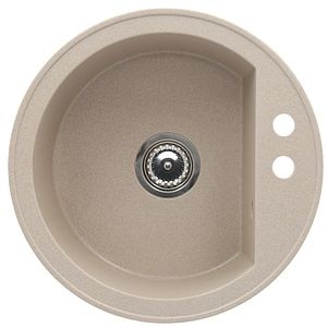 Chiuveta bucatarie SERSTILL Rondo, 1 cuva, compozit granit, bej