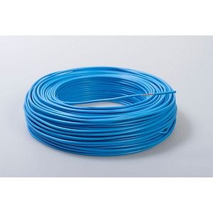 Cablu electric FY, 1 x 1,5  mmp, cupru rigid, albastru, rola 100 m