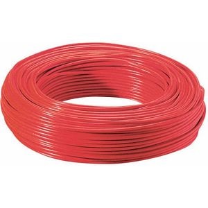Cablu electric FY, 1 x 2,5  mmp, cupru rigid, rosu, rola 25 m