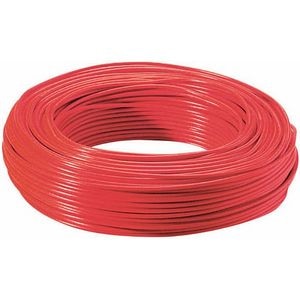 Cablu electric FY, 1 x 2,5  mmp, cupru rigid, rosu, rola 10 m