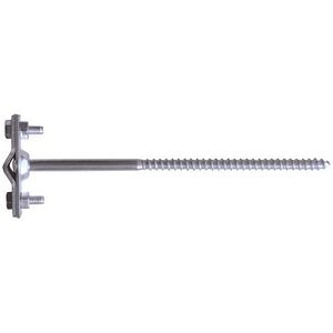 Suport fixare fir otel zincat 14 cm