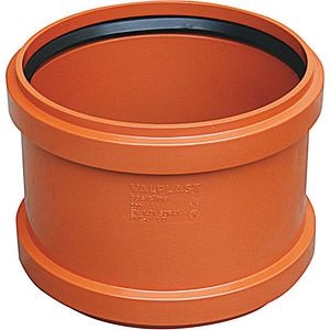Mufa canalizare PVC, diametru 110 mm  • Valplast