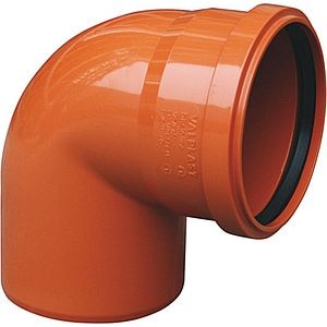 Cot canalizare PVC, unghi 45, 110 mm  Valplast