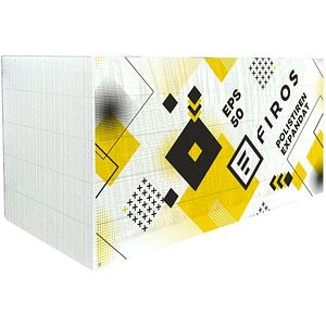 Polistiren expandat, EPS 50 kpa, 10 cm, 2.5 mp, 0.25 mc  Firos