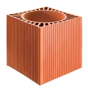 Caramida cos fum, fara gaura laterala, diametru 25 cm