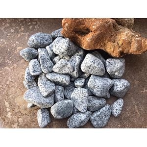 Piatra decorativa granit gri, diametru 2-4 cm, vanzare la sac 20 kg