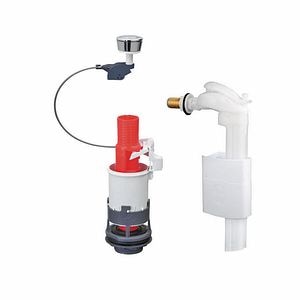 Mecanism WC, apasare simpla, racord 2  Wirquin