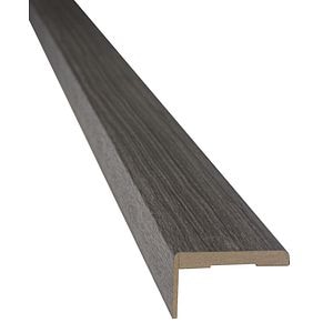 Set pervaz reglabil, MDF, 7.3 x 215 cm, alb