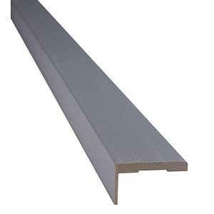 Set Pervaz Reglabil, MDF V Gri, 7 x 215 cm