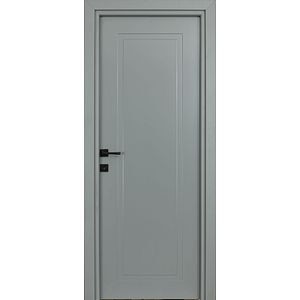 Usa interior Inline, fara geam, reversibila, MDF, 68 x 203 cm, gri