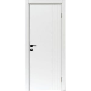 Usa interior VELTA Sonet, fara geam, reversibila, MDF, 78 x 203 cm, alb