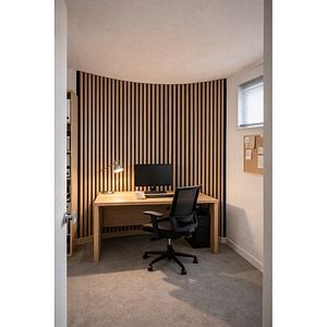 Panou acustic flexibil VELTADOORS, 600 x 2600 mm, maro