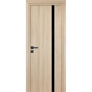 Usa interior Karpat Blackline, fara geam, reversibila, MDF, 88 x 203 cm, maro deschis