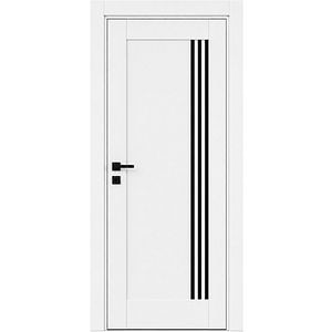 Usa interior Norden, fara geam, reversibila, MDF, 78 x 203 cm, alb