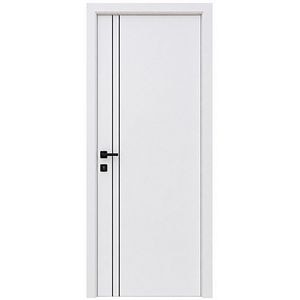 Usa interior Verto 2, fara geam, reversibila, MDF, 78 x 203 cm, alb