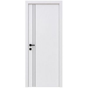 Usa interior Verto 2, fara geam, reversibila, MDF, 88 x 203 cm, alb