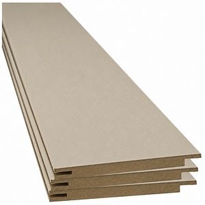 Set extensie toc, MDF, 12 x 210 cm, gri mat