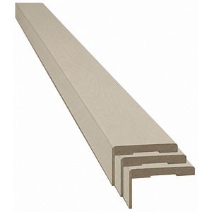 Set pervaz reglabil, MDF, 7.3 x 215 cm, gri mat