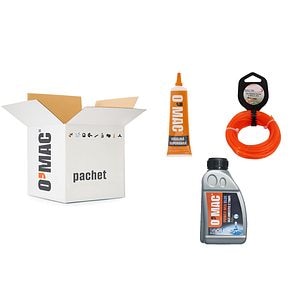 Pachet cu vaselina, ulei, pila, fir trimmer rotund pt motocositoare • O'MAC