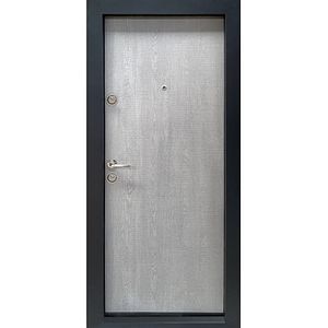 Usa de intrare pentru apartament, metalica, gri, stanga, 205 x 94 cm  Bella Casa BC 111