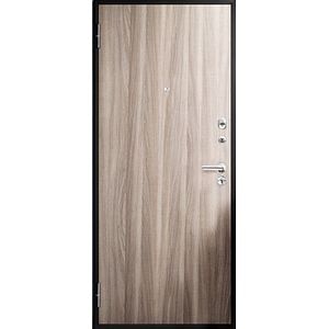 Usa de intrare pentru apartament, metalica, crem, fara geam, stanga, 205 x 86 cm  Bella Casa