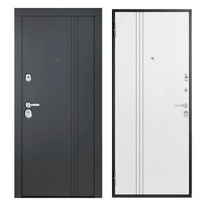 Usa de intrare pentru apartament, metalica, antracit, stanga, 202 x 89 cm • Bella Casa M 781