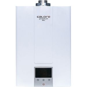 Instant pe gaz CALORE Premium, 24000W, 12/min, afisaj LED, alb