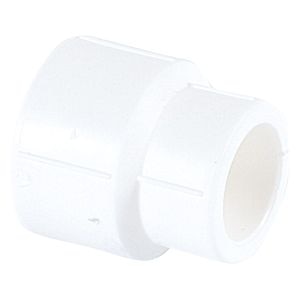 Mufa redusa alb, PPR, 32 x 25 mm