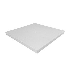 Capac PP Gri  camin patrat A15 550x550 • Vodaland