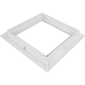 Cadru PP Gri  camin patrat  A15 550x550 • Vodaland