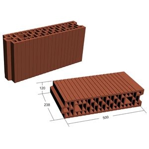 Caramida SOCERAM Durotherm NF, 50x12x23.8 cm