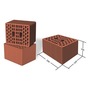 Caramida SOCERAM Durotherm E, 29x24x18.8 cm