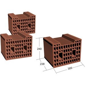 Caramida SOCERAM Durotherm E, 30x24x23.8 cm