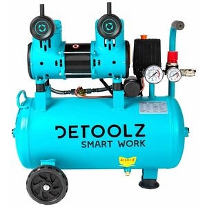 Compresor aer DETOOLZ DZ-C334, fara ulei, 1500W, 24l, 154 l/min, 8 bar